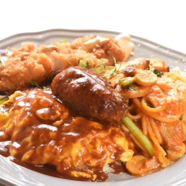 大人様セットトルコライス風¥1850